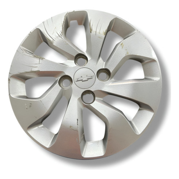 Calota De Roda Chevrolet Onix Aro 14 Cinza