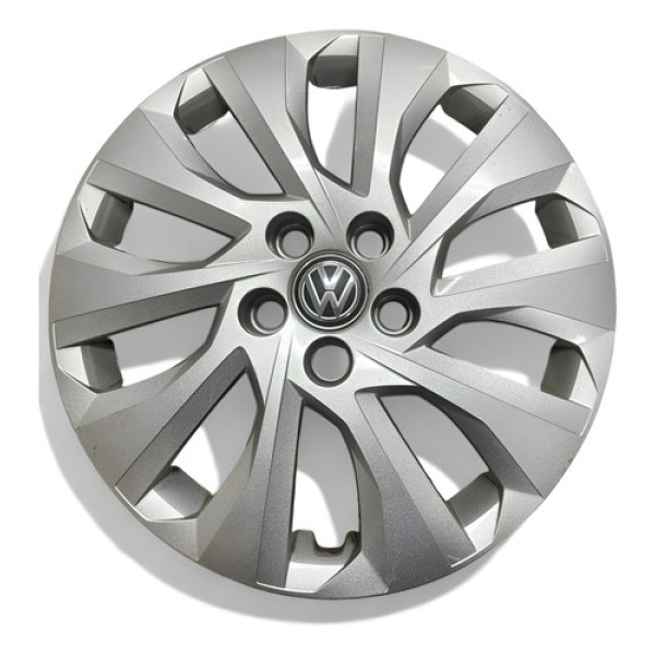 Kit Com 3 Calotas Aro 15 Original Volkswagen Polo Prateado