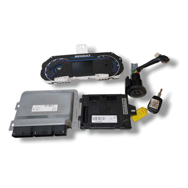 Kit Chave Code Renault Kwid 2023 Vidro Elétrico Nas Dianteir Branco