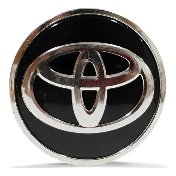 Tampa Calota De Roda Toyota Corolla 2021 A 2024 Preto