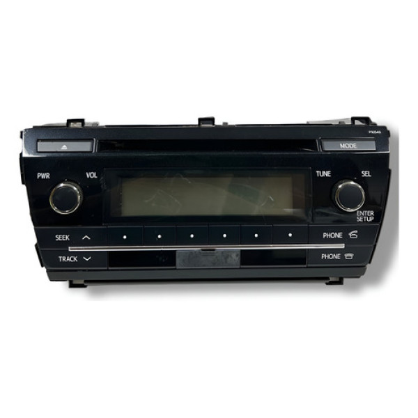 Rádio Multimídia Toyota Corolla 2018 Preto