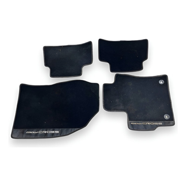 Kit Tapete Toyota Corolla Cross 2023 Preto