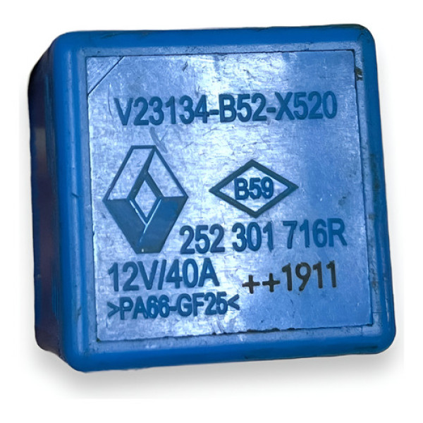 Relé Auxiliar Renault 252301716r