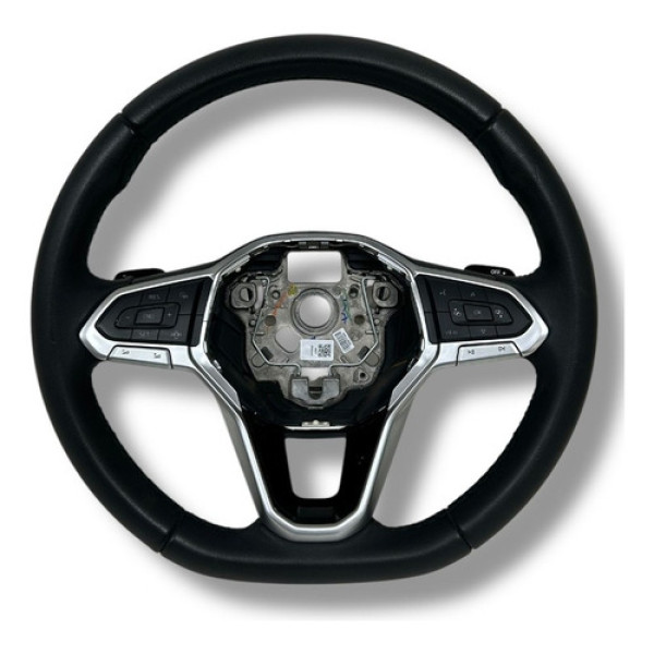 Volante Com Comando Volkswagen Polo 2020 A 2025 Preto