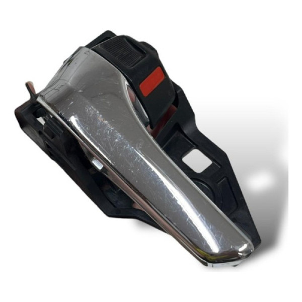 Maçaneta Interna Esquerda Toyota Hilux 2016 A 2024 Cromada Dianteira/traseira