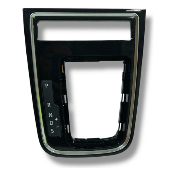 Moldura Acabamento Alavanca Do Câmbio Vw Jetta 2015 Preto Liso