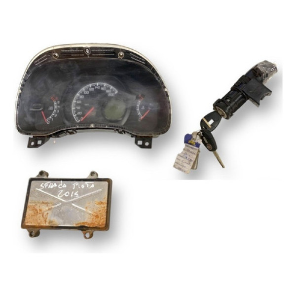 Kit Chave Code Fiat Strada 1.4 Fire 2014 A 2016 