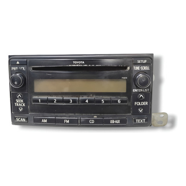Rádio Cd Player  Toyota Hilux 2012 A 2015