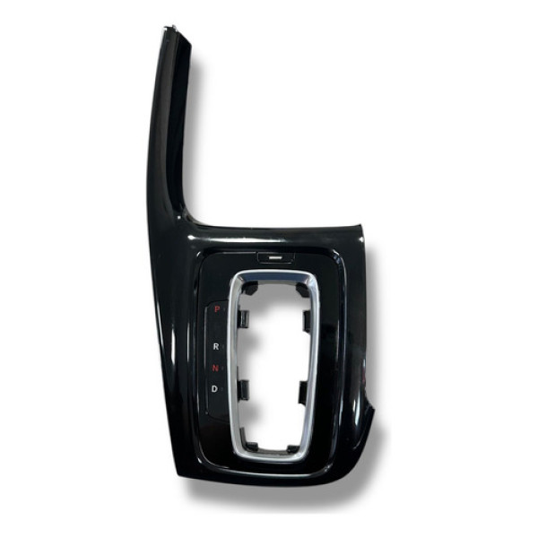 Moldura Acabamento Câmbio Trambulador Honda Hr-v 2024 Cinza-escuro Lisa