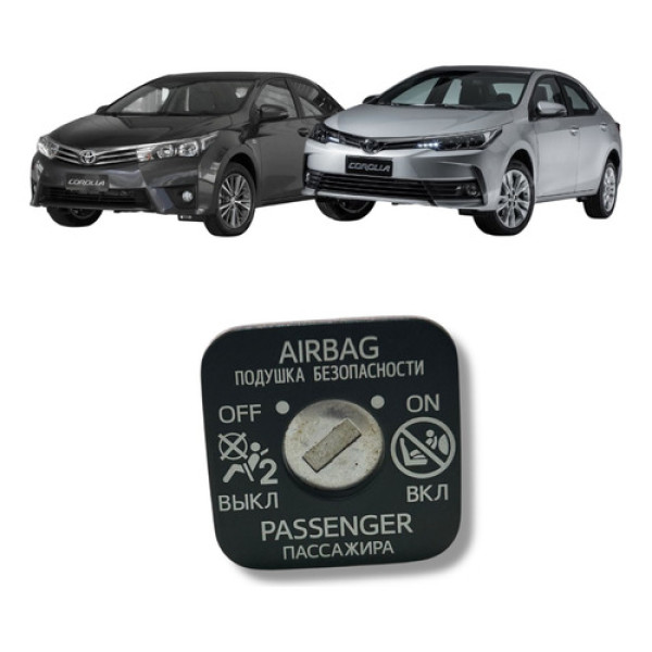Botão Chave Airbag Toyota Corolla 2015 A 2019