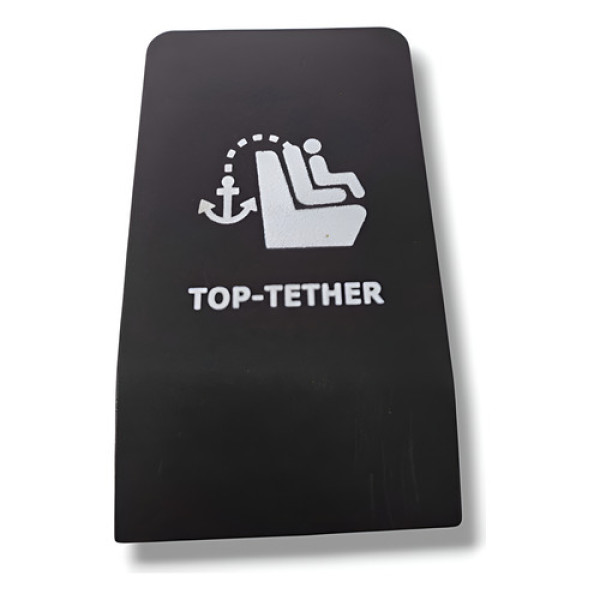 Tampa Bagagito Top Tether Lado Direito Corolla 2015 A 2019 Preto