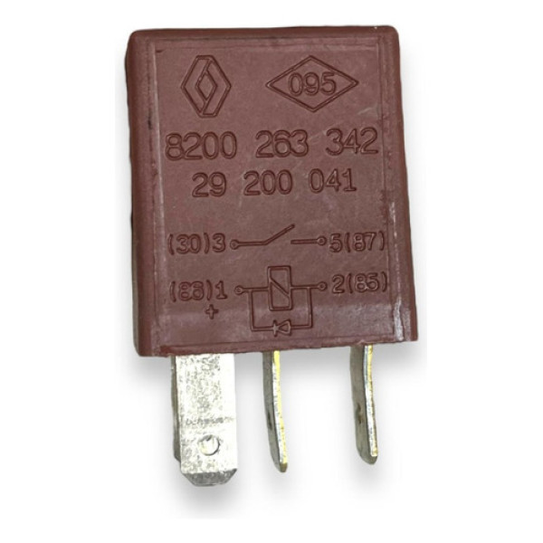 Mini Relé Renault Logan Sandero 2014 A 2023 8200263342