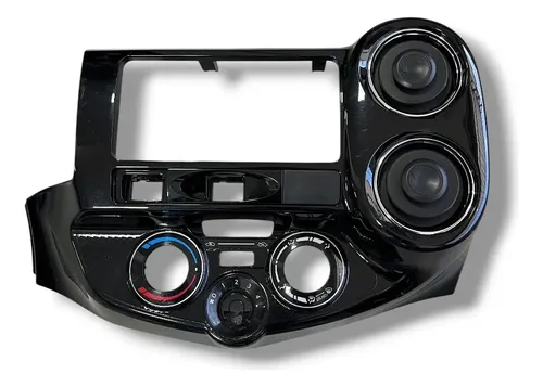 Moldura Painel Central Toyota Etios 2015 Preto