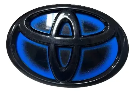 Emblema Preto Toyota Corolla Hybrid 2020 A 2024 Preto